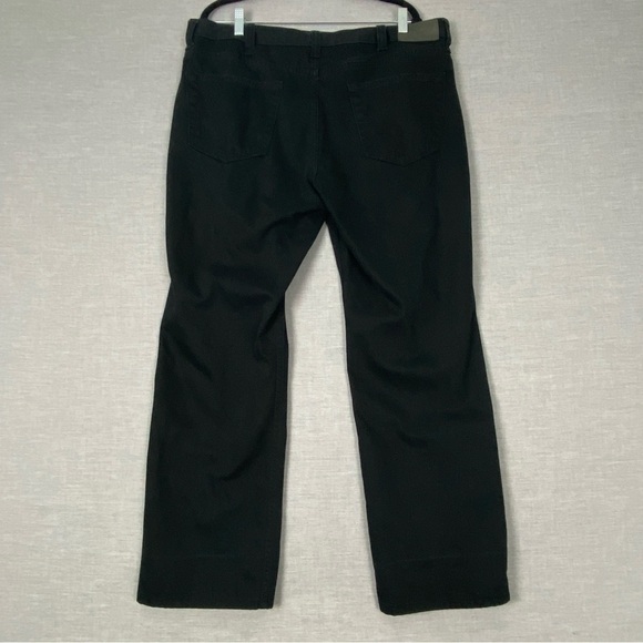 Denver Hayes Bootcut Jeans Size 38 X 30 100% Cotton Black - Picture 3 of 12